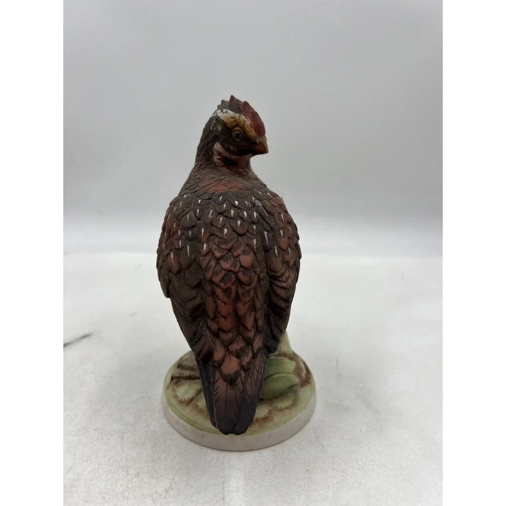 Vintage Napco Bobwhite Quail Figurine Limited Edition Series C-6725 Ceramic